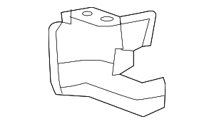 5329521010 - Body: Air Deflector for Scion: tC Image