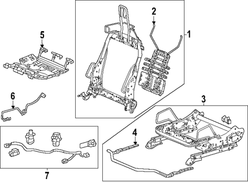 Tracks & Components for 2025 Honda Civic #1