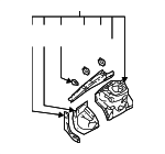 MR990144 - : Apron Assembly for Mitsubishi Image