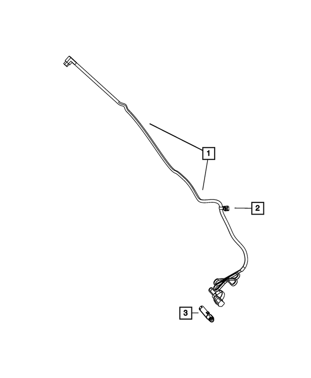 68104440AC - Engine: Engine Block Heater Cord for Mopar Image