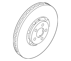 BRRF423 - Brakes: Rotor Assembly - Brake for Ford: Mustang Image