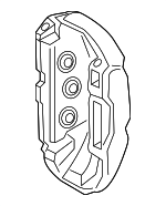 BRCF653 - : Motorcraft™ Disc Brake Caliper for Ford: Mustang Image