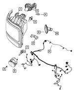 4806224AE - Electrical: Side Repeater Lamp for Mopar Image