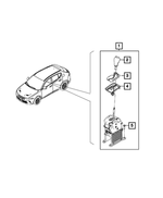 7VM76LXHAA - Transmission: Transmission Shifter for Dodge: Hornet Image
