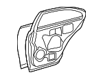 6700433180 - Body: Door Shell for Lexus: ES350 Image