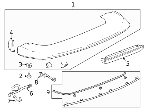 Spoiler for 2019 Chevrolet Traverse #0