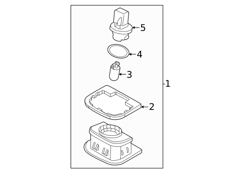 License Lamps for 2026 Hyundai Kona Electric #0