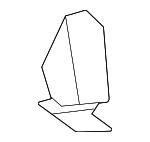 WHT008949 - Body: Headliner Clip for Volkswagen Image