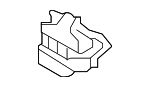 5N0867190 - Body: Console Clip for Volkswagen Image
