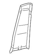 20369053255C56 - Body: Lower Center Pillar Trim for Mercedes-Benz Image