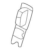 7299660280C0 - Body: Seat Back Panel Hole Cover for Toyota Image