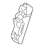 7205760230C0 - Body: Lock Lever for Toyota Image