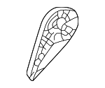 7252560161C0 - Body: Recline Handle for Toyota Image