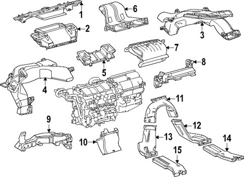 Ducts for 2024 Toyota Prius Prime #0
