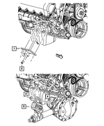 52013522AB - 3.7L Gas; Engine: Engine Mount Bracket for Mopar Image image