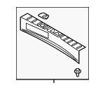 7240A135XA - Body: Rear Trim for Mitsubishi: Outlander Image