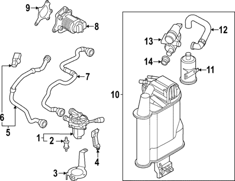 Emission Components for 2025 Volkswagen GTI #0