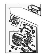 39183SDRA24ZA - : Dash Control Unit for Honda: Accord Image