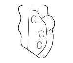 Bumper Cover Support Rail