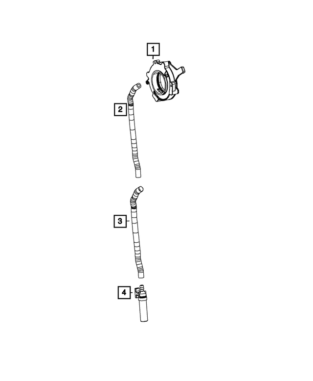 « 68161392AA – BW 44-46; Transfer Case : Câblage Gaine pour Mopar Image »