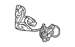 8951611020 - Brakes: ABS Sensor Wire for Lexus Image