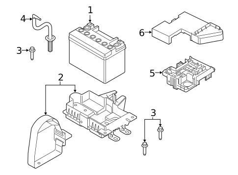 Battery for 2020 Ford Explorer #2