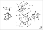 12901438062 - Engine Electrical System: E-Box Fan for BMW Image