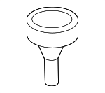 51211970863 - Body: Buffer for BMW: 535i GT, 535i GT xDrive, 550i GT, 550i GT xDrive, 640i, 640i xDrive, 650i, 650i xDrive, M6, Z4 Image