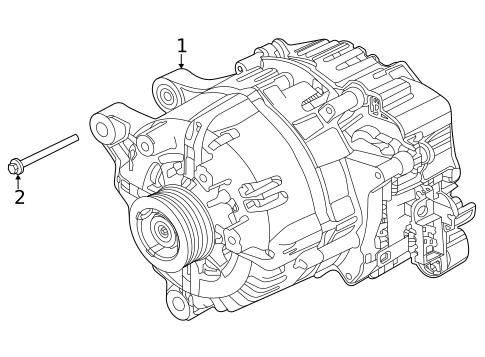 Alternator for 2023 Land Rover Defender 90 #0