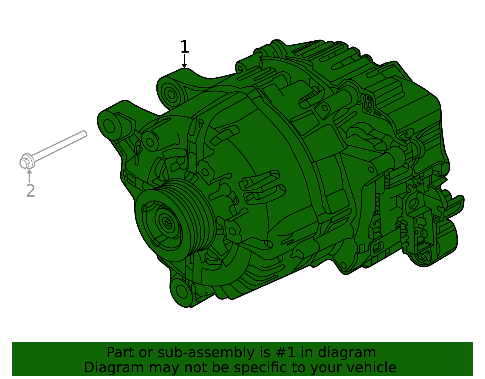 2020-2025 Land Rover Alternator LR190222 | Land Rover OEM Parts