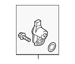 4H0998281 - Brakes: Parking Brake Actuator for Audi Image