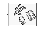 51609FN00A9P - Body: Apron Assembly for Subaru Image