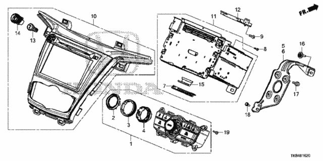 On Demand Module Display for 2015 Honda Odyssey #0