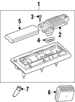 1104074 - Electrical: Ignition Coil for Oldsmobile: Aurora, Intrigue Image