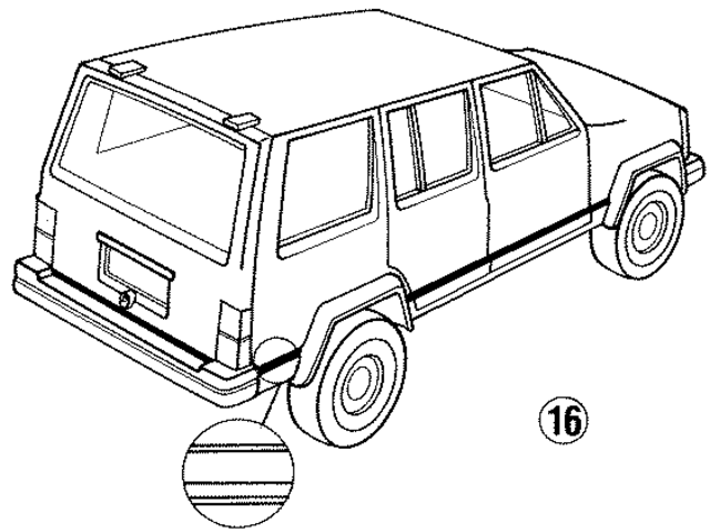 4723438 - Body: Stripe Tape for Mopar Image