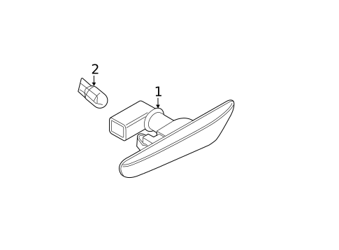 Side Repeater Lamps for 2013 BMW 128i #0
