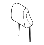 MB5Z78611A08BH - Body: Headrest for Ford: Explorer, Police Interceptor Utility Image