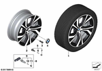 36116877323 - : Wheel, Alloy for BMW Image
