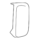 15741366 - Body: Blank Cover for Chevrolet: Blazer, S10 | GMC: Jimmy, Sonoma | Oldsmobile: Bravada Image