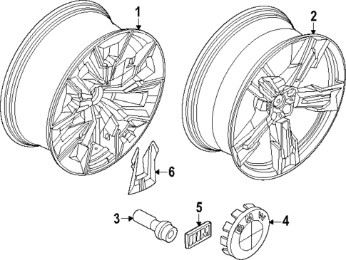 Wheels for 2025 BMW X3 #1