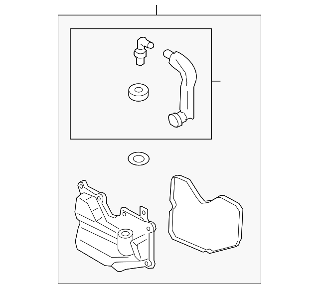 2012-2018 Ford Vapor Canister Purge Valve Assembly AG9Z-6A785-A