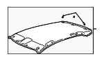 6331050010A1 - Body: Headliner for Lexus Image