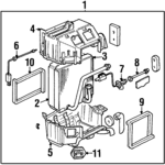 8972407410 - : Resistor for Honda: Passport Image
