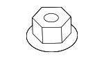 999250 - Suspension: Suspension Shock Absorber Nut for Volvo Image