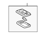 8124002030B2 - Body: Overhead Lamp for Toyota: Corolla Image