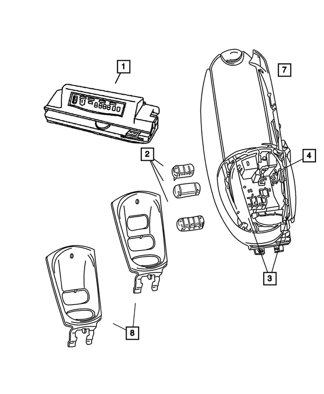 5016285AC - Instrument Panel and Radios and Consoles: Electronic Module for Mopar Image