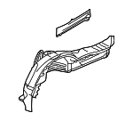 99750194303GRV - Body: Inner Wheelhouse for Porsche: 911 Image