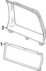 15980733 - Body: Door Trim Panel for GM Image