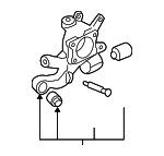 527103K040 - : Knuckle Assembly for Hyundai Image