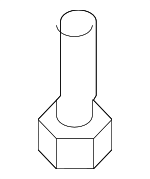 626173K400 - : 2006-2010 Hyundai Sonata - Suspension Cross-Member Bolt for Hyundai: Sonata Image